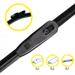 Palheta Limpador Parabrisa Slim 26/15 Linea Punto New Fiesta 208 2008 Omega Sonic C3 Dyna S401