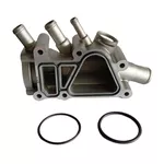 Carcaça Válvula Termostatica Alumínio Fiesta Ecosport Focus KA Motor Zetec Rocam Gasolina ou Flex 1.0 1.6 8v