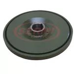 Polia Motor Mercdes Benz OM366 1214 1418 1618 1620 1621 1721 2318 2418 Correia Simples R388P