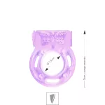 Anel Peniano Com Vibro Borboleta SI (1010) - Roxo