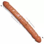 *PROMO - Prótese 37x13cm Ponta Dupla (17538) - Bege