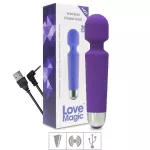 *Massageador Recarregável Love Magic Hot SI (5344-ST633) - Roxo