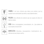 Cápsula Vibratória Recarregável SEED-RCT SI (6416) - Vermelho