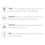 Prótese 15x13cm Com Vibro Rotativa Em Cyberskin SI (6866) - Bege