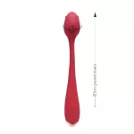 Vibrador Formato De Rosa Lostus SI (7072) - Vermelho