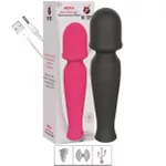 Massageador Recarregável Varinha Mágica Moka SI (7138) - Preto