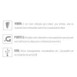 Vibrador De Ponto G e Clitóris Recarregável SI (7214) - Azul