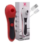 Estimulador Com Pulsação Pussy Sucker (7289-SU034) - Vermelho