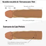 Capa Peniana de15cm Para 19cm VP (CA023-16981) - Marrom