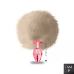 Plug Metálico PomPom Claro Hard (HA115-ST605) - Vermelho