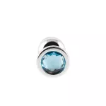 Plug de Metal G Com Pedra Variadas Hard (HA171) - Cromado