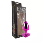 Plug Metálico Personalité Coração - (HA189) - Rosa