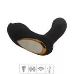 Vibrador Recarregável Com Pulsação e Controle (YSFG239) - Preto