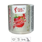 *Bolinha Beijável Sexy Balls 3un (ST732). - Morango c/ Champagne