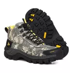 Coturno Boots Adventure Via Livre Intruder Max Cor Camuflado Cinza