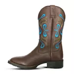 Bota Texana Masculina Couro Floater Chocolate - Silverado Botas