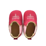 Botina Baby Couro Suede Rosa - Silverado Botas