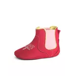 Botina Baby Couro Suede Rosa - Silverado Botas