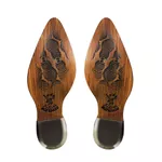Bota Texana Feminina Couro Plume Lilas - Silverado Botas