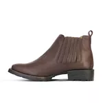 Botina Masculina Couro Floater Chocolate - Silverado Botas