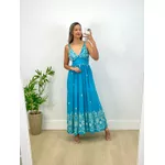 Vestido Luara Azul