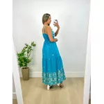 Vestido Luara Azul