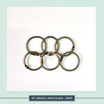 Kit Argola Articulada - 29mm - Ouro Velho