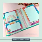 Kit Bloco - Siga Seus Sonhos