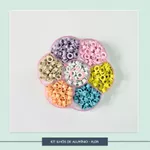 Kit Ilhós de Alumí­nio - Flor