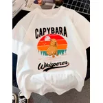 Camiseta Estampada Frente Capivara Capybara Whisperer