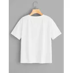 Camiseta Estampada Frente Feliz Natal Dourado