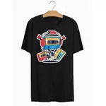 Camiseta Estampada Frente Fita Cassete Musica Vintage Old School
