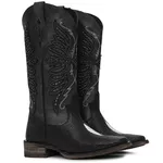 Bota Western Feminina Vimar Boots 13234 Arraia Internacional Preta