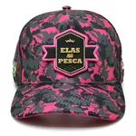 Boné Aba Curva Bad Fish Esporte Pesca Bordado