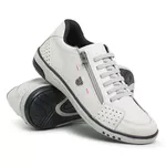 Tênis Sapatenis Masculino Casual Ziper Lateral Gelo