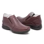 Sapato Social Conforto Anatomico Tamanhos Grandes 45 46 Cafe
