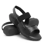 Sandália Top Franca Shoes Feminina Conforto Preto