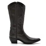 BOTA FEMININA COUNTRY BICO FINO TOP FRANCA SHOES CAFE