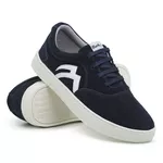 Sapatênis Masculino Casual Skatista Top Franca Shoes Azul