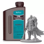  Resina UV 14K STANDARD SUNLU 1kg Cinza