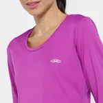 CAMISETA MANGA LONGA OLYMPIKUS ESSENTIAL FEMININA 