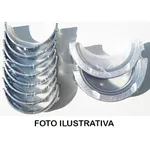 Bronzina de mancal 0,75 Courier, Escort, Ecosport, Fiesta, Focus e Ka c/ motores 1.0/1.3/1.6 Endura e Rocam - 77788630