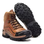 Bota Masculina Adventure Conquest Nobuck Whisky 
