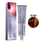 Wella Illumina Color 5-43 Castanho Claro Vermelho Dourado 60g