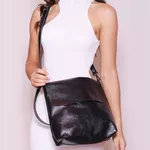 Bolsa de Couro - LOTUS - Preto