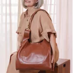 Bolsa de Couro - RELUZIR - Chocolate