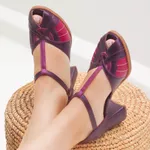 Sandália Peep Toe - LUA - Ameixa, Pitaya e Purple - 177.61