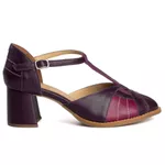 Sandália Peep Toe - LUA - Ameixa, Pitaya e Purple - 177.61