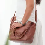 Bolsa de Couro - SONHAR - Chocolate