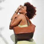 Bolsa de Couro - SONHAR - Chocolate